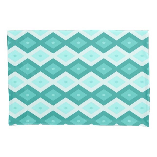 Turquoise diamond pattern (Frente)