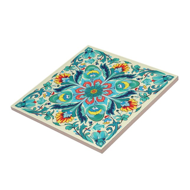 Turquoise Dream Iznik (Lateral)
