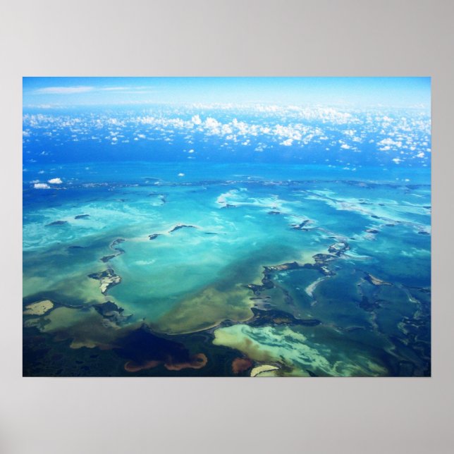 Turquoise Dream Poster - Florida Keys (Frente)