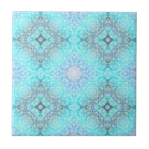 Turquoise Lace Mandala