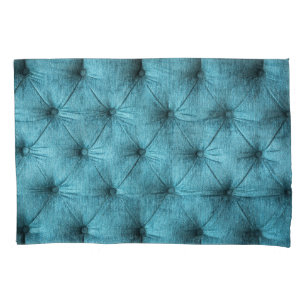 Turquoise Velvet Sofa Close-up