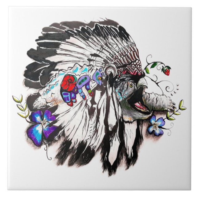 Turtle Clan – Native American Fine Cultural  (Frente)