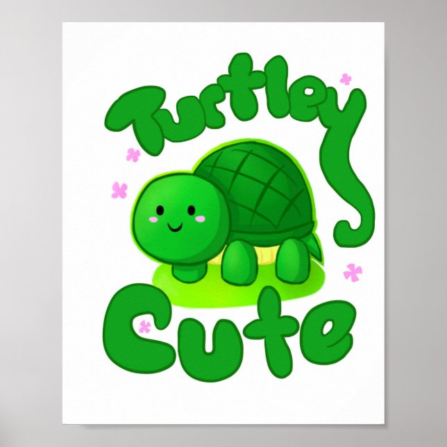 Turtle Cut Poster (Frente)