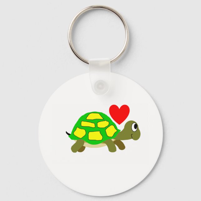 Turtle Love Chaveiro (Frente)
