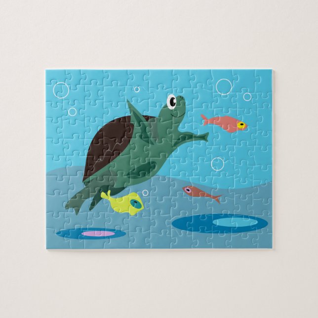 Turtle Quebra-cabeça (Horizontal)