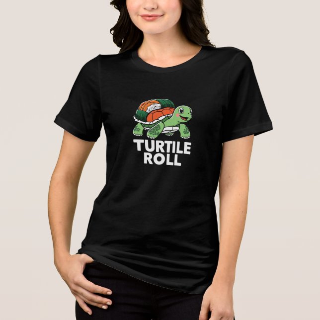 Turtle Roll | Piada de Sushi Meme Pun (Frente)