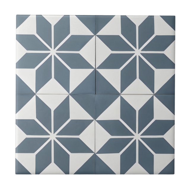 tuscan modern floral pattern tiles (Frente)