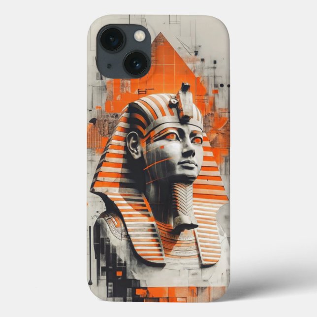 Tutankhamun Abstract: Ancient Egypt Modern Art Cas (Verso)