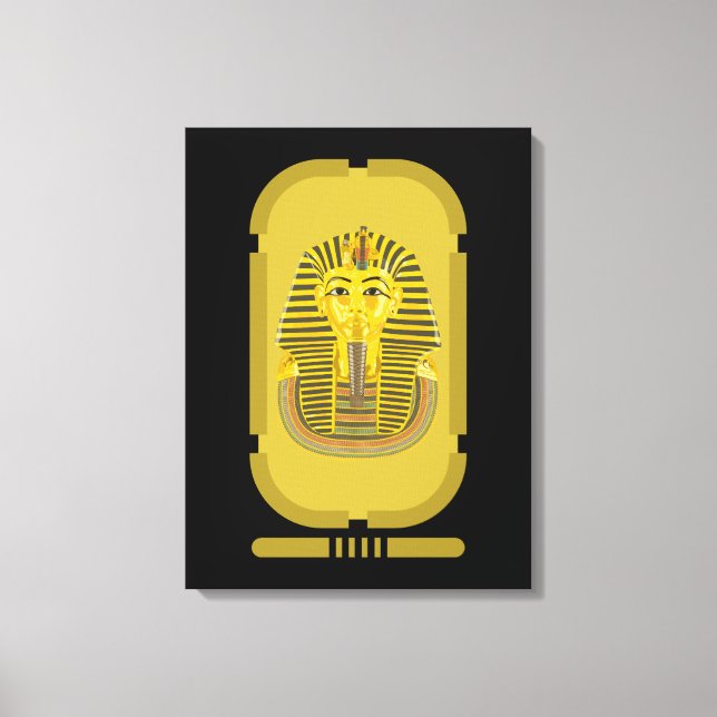Tutankhamun Canvas Print (Frente)