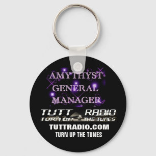 Tutt Radio Amythyst Chaveiro