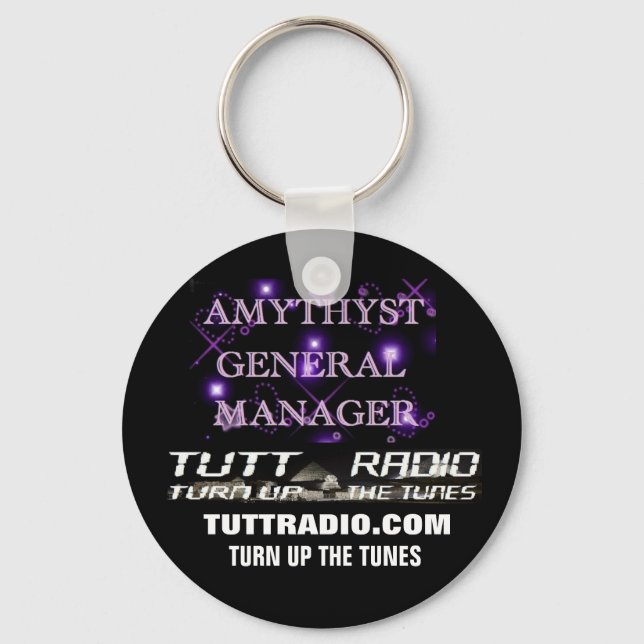 Tutt Radio Amythyst Chaveiro (Frente)