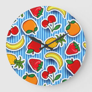 Tutti frutti, relógio de parede