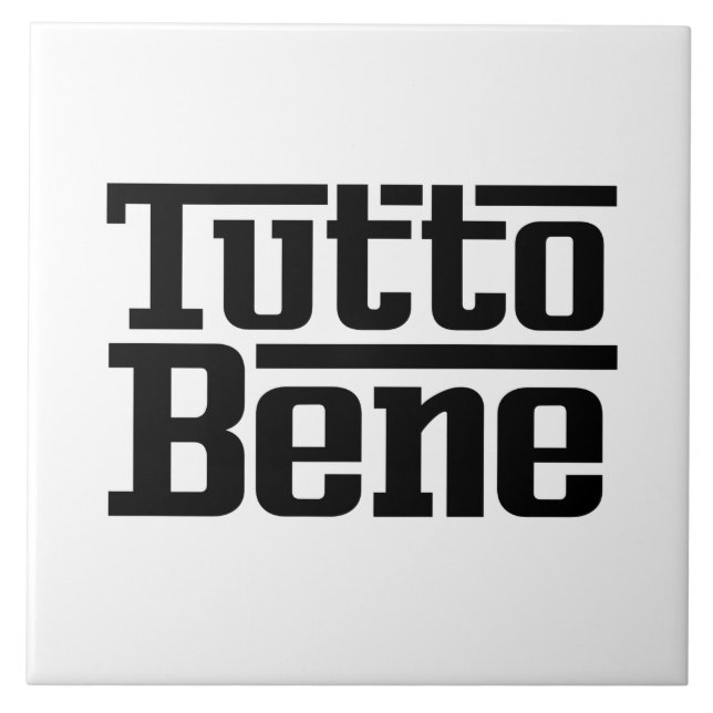 Tutto Bene (Frente)