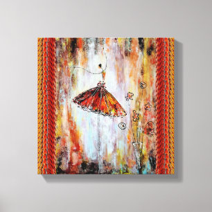 Tutu Ballerina Canvas
