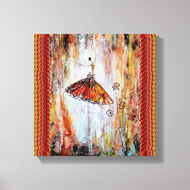 Tutu Ballerina Canvas (Frente)