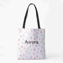 Tutu Love Ballerina Tote Bag