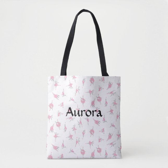 Tutu Love Ballerina Tote Bag (Frente)