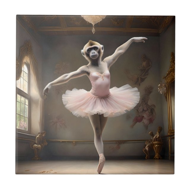 "Tutu-rific! A Pirouette Graceful de Gibbon" (Frente)