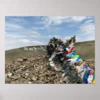 Tuva - om mani padme hum - poster do budismo