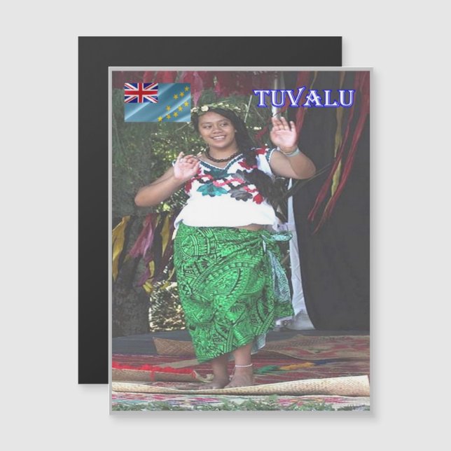 Tuvalu - Dancer - (Frente/Verso)