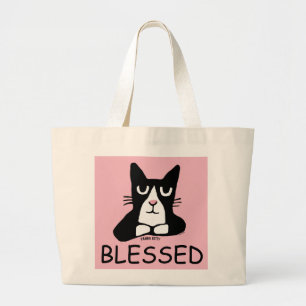 TUXEDO CAT BOLSA PURSE ABERTA, GATINHO PANDA