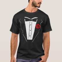 Tuxedo T-Shirt - Camisa Escura