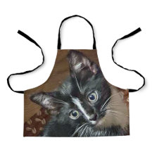Tuxeudo Kitten Kids Apron