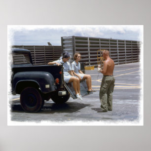 Tuy Hoa AFB Vietnam 1969 C Impressão