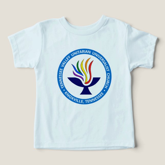TVUUC - Logotipo Chalice - Círculo Azul Médio (Design frontal)
