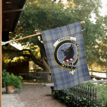 Tweedie Tartan Flag Crachá