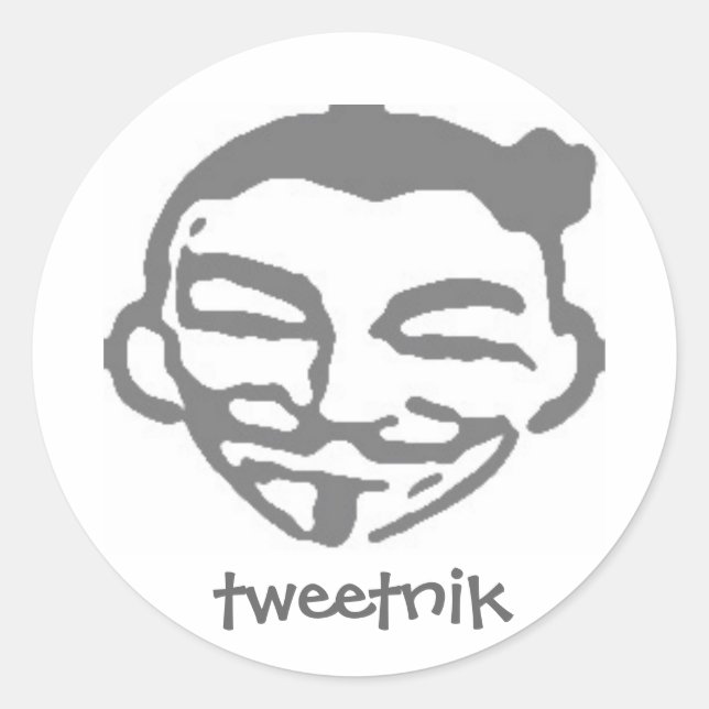 Tweetnik adesivos (Frente)
