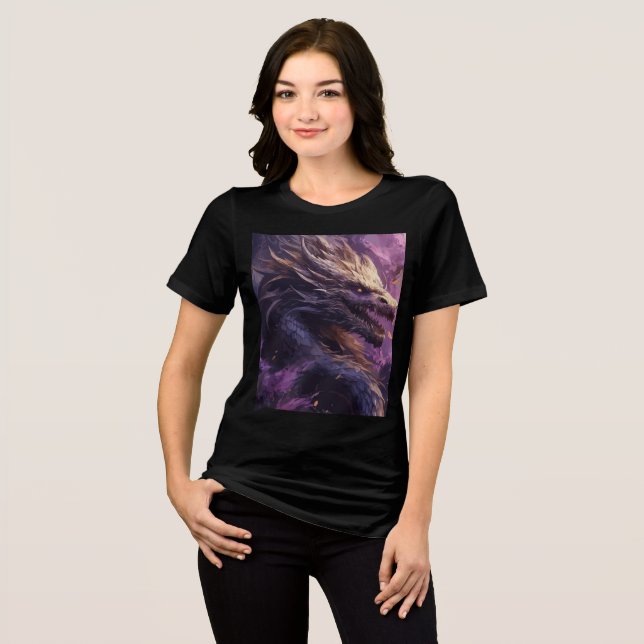 Twilight Dragon in Purple Storm (Frente Completa)