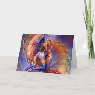 Twin Flame Love - Cartão de Saudações