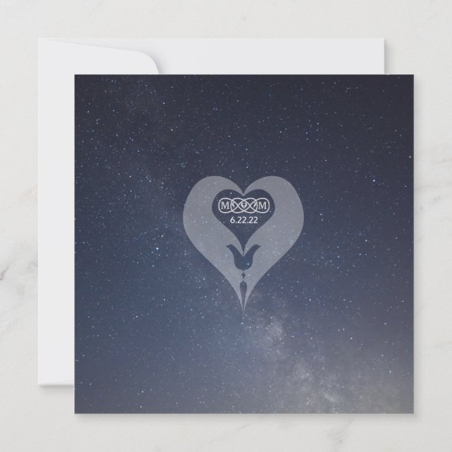 Twin Flame Obrigado Cartões De Mesa (Verso)