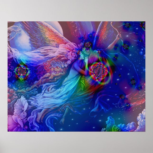 Twin Flames Ascensão no Céu - Poster (Frente)