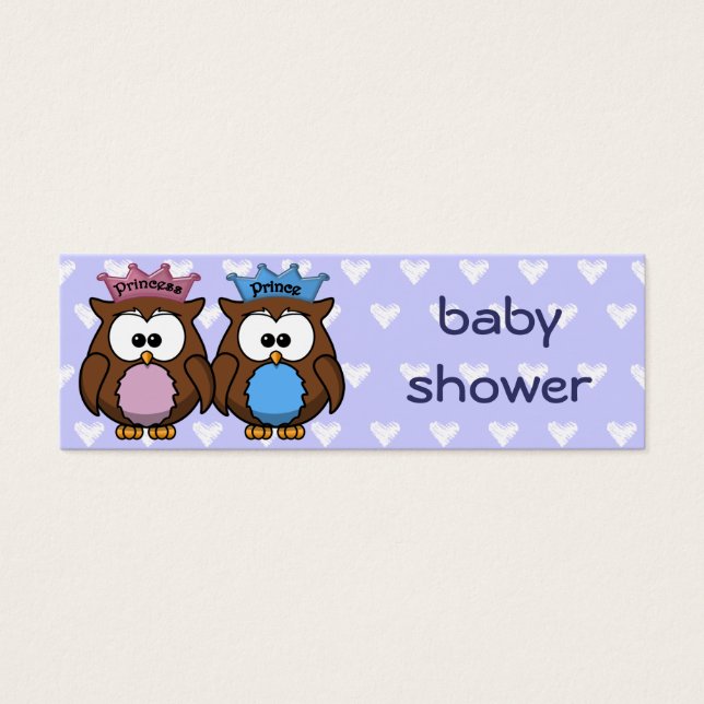 twin owl princess & prince (Frente)