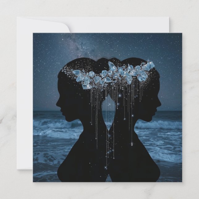 Twin Souls Beneath the Stars (Frente)