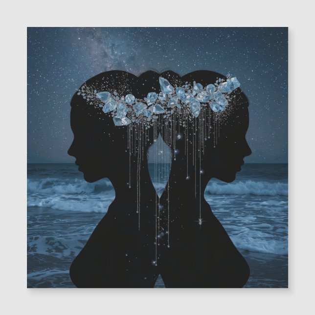 Twin Souls Beneath the Stars (Frente)