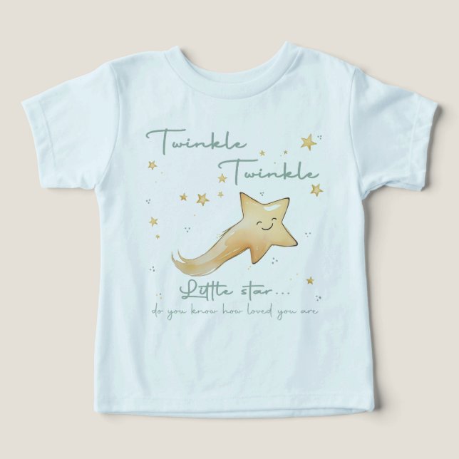 Twinkle Twinkle Little Star Boho Personalize (Design frontal)