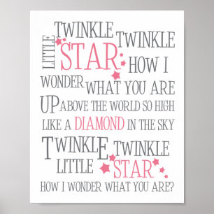 TWINKLE TWINKLE LITTLE STAR - IMPRESSÃO ARTÍSTICA