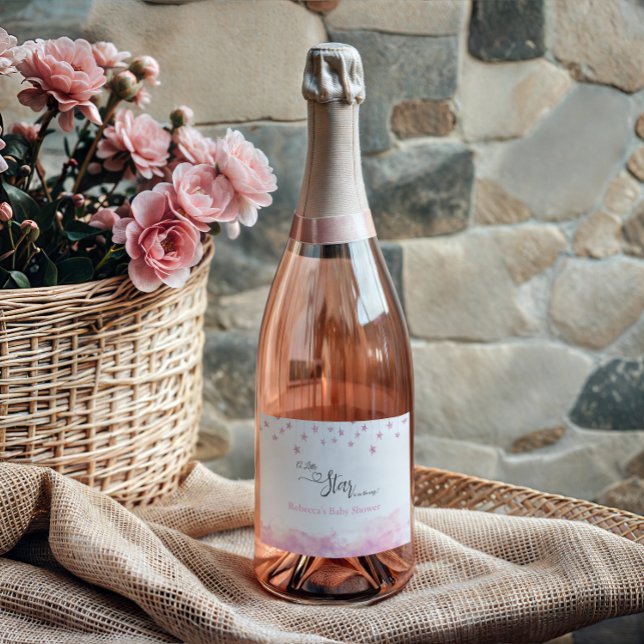 Twinkle Twinkle Little Star Pink Girl Baby Shower (Criador carregado)