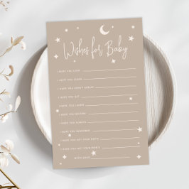 Twinkle Twinkle Little Star Wishes For Baby Flayer