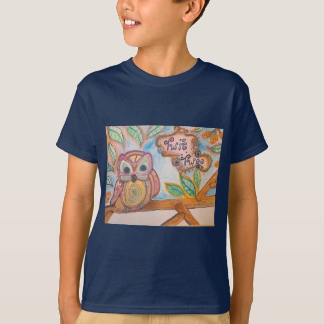 Twit Twoo, Camiseta Boys Owl (Frente)