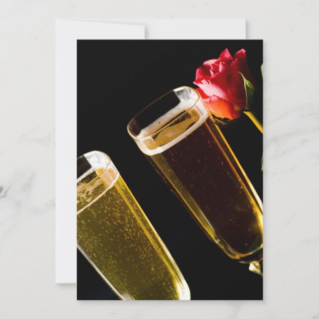 two champanhe flauta (Frente)