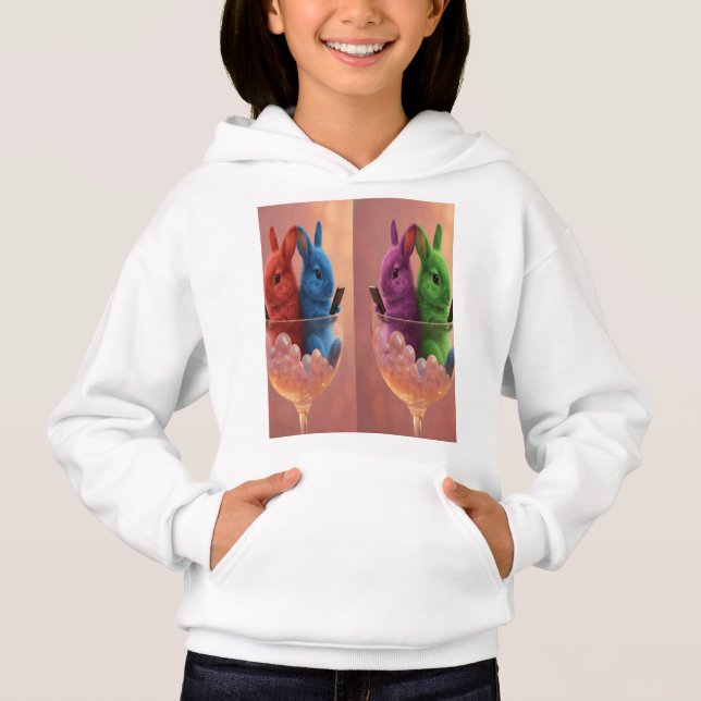 two cups have rabbits (Frente)