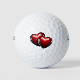 Two Hearts Golf Balls