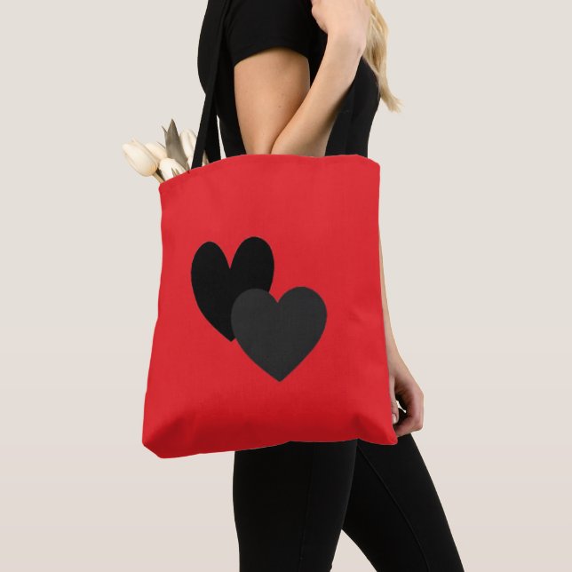 Two Hearts Tote (Close Up)