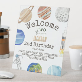 Two The Moon | Modern Space 2nd Birthday Décor