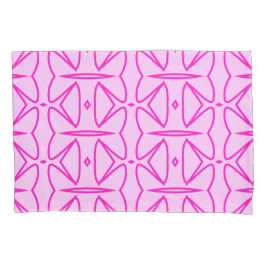 Two Toned Pink Pattern Pillowcase