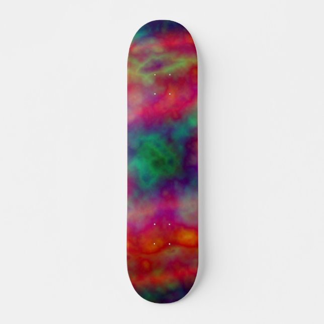 Tye Dye Skateboard (Frente)